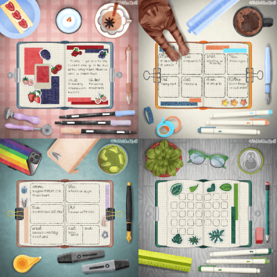 Aesthetic Desk & Journal Maker