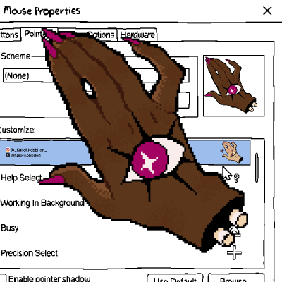 Custom Hand Cursor Picrew