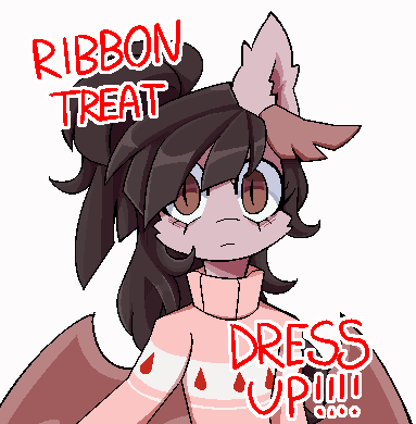 [MLP] ribbon treat dressup